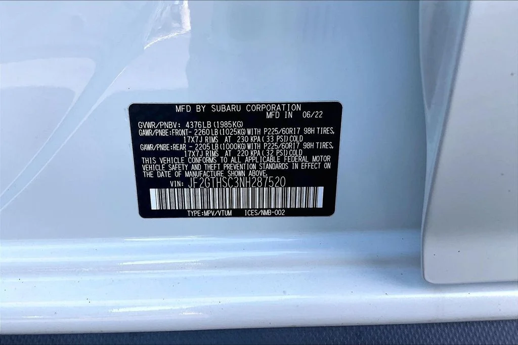 Used 2022 White Subaru Sport image 33