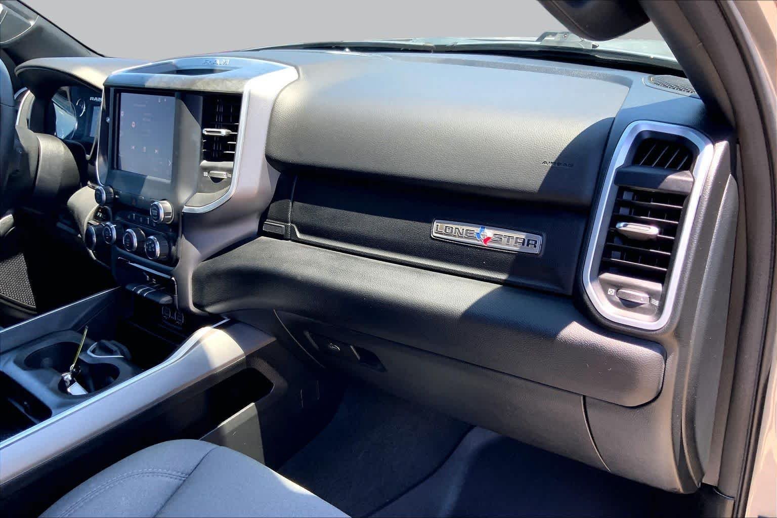 Used 2023 Billet Silver Metallic Clearcoat Ram Lone Star image 19