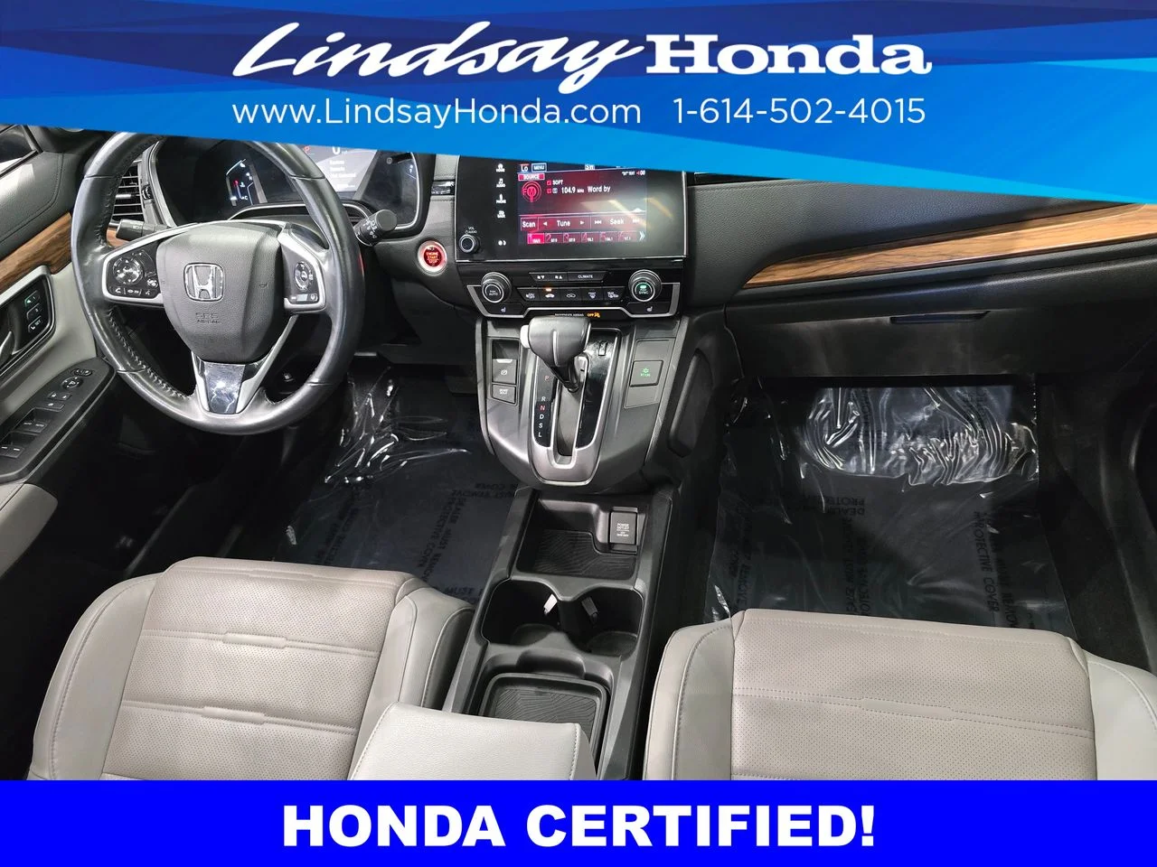 Certified Used 2019 Modern Steel Metallic Honda EX-L image 12