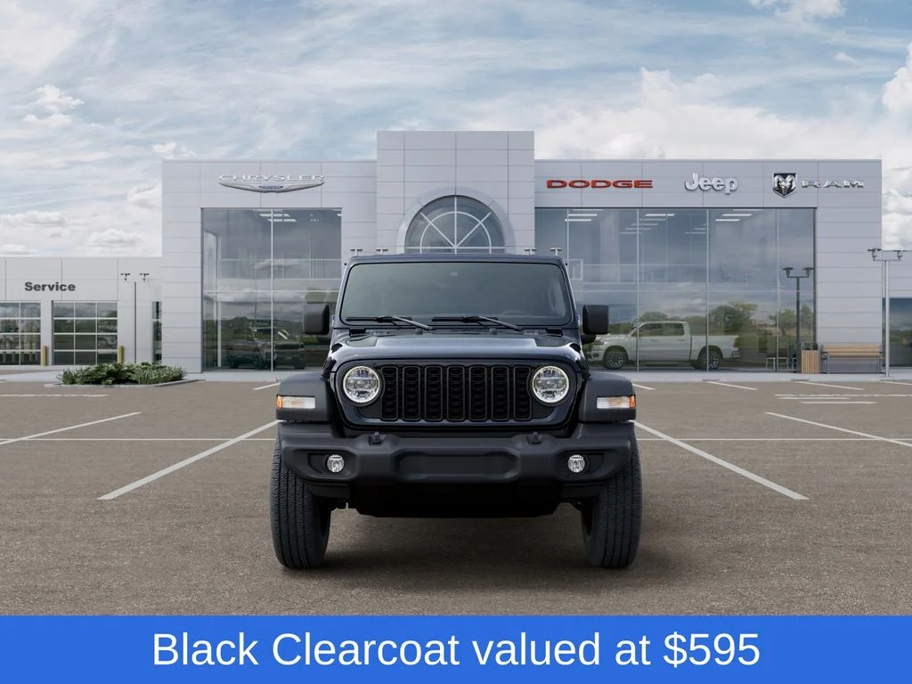 New 2026 Black Jeep Sport S image 7