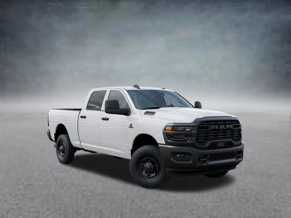 New 2026 Bright White Clear-Coat Exterior Paint RAM Tradesman image 5
