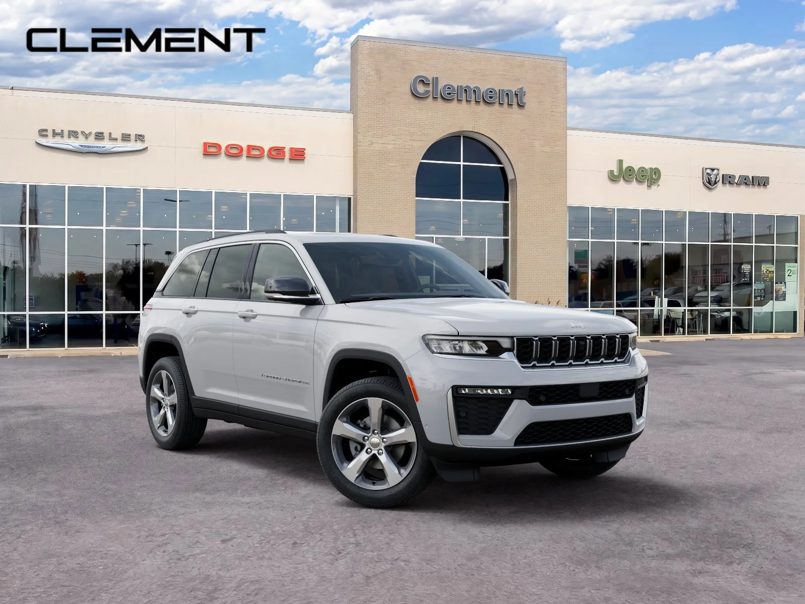 New 2026 Bright White Clear-Coat Exterior Paint Jeep Limited image 6