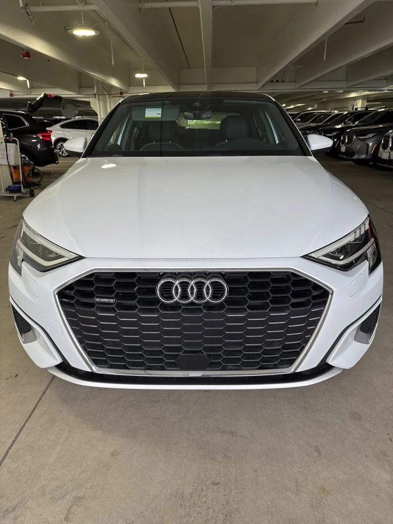 Used 2023 Glacier White Audi 40 Premium Plus image 2