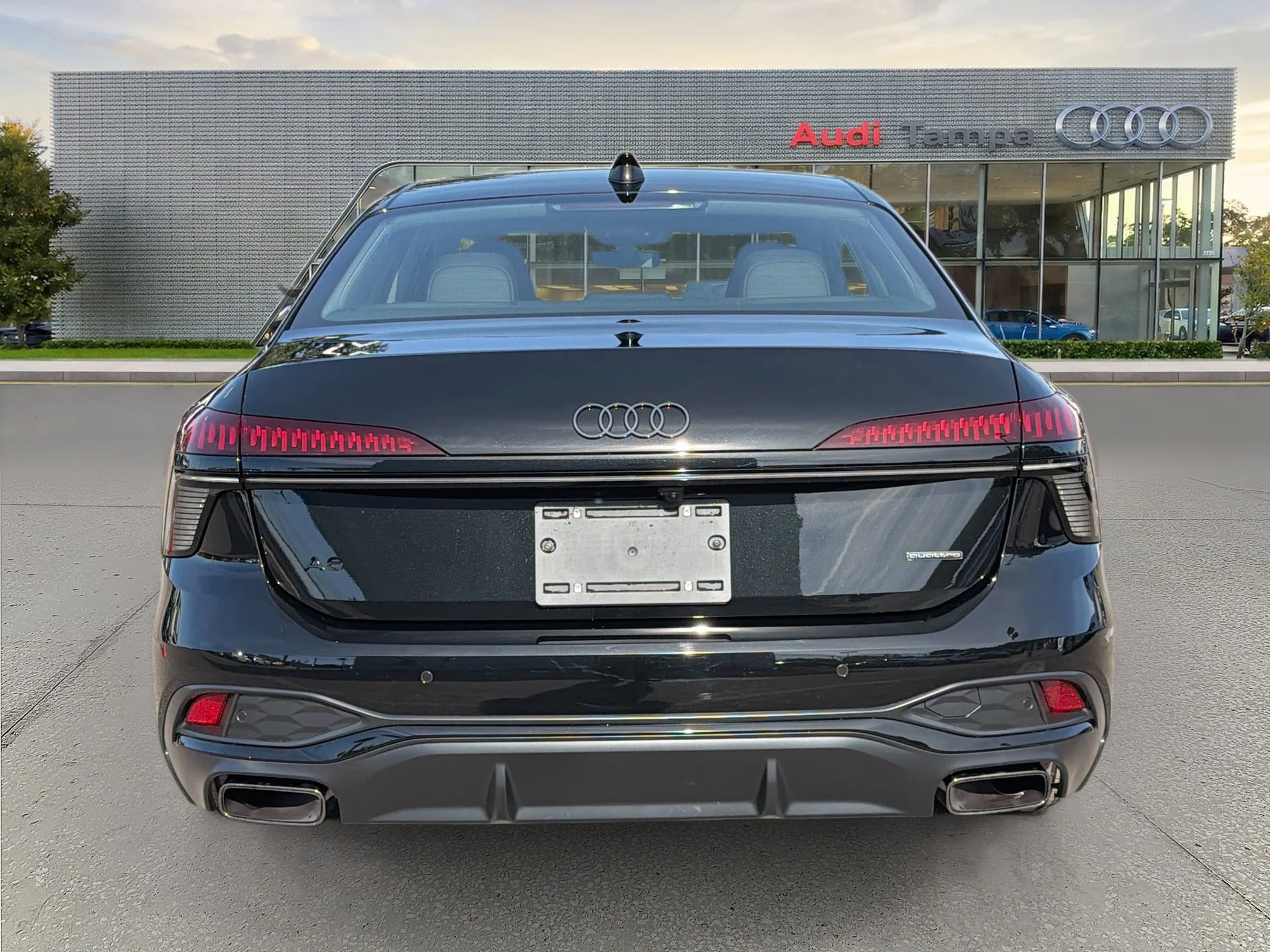 New 2026 Mythos Black Metallic Audi Premium Plus image 4