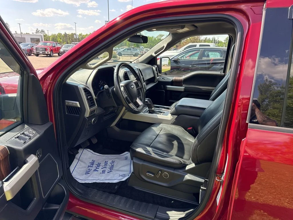 Used 2017 Ruby Red Metallic Tinted Clearcoat Ford Lariat image 13