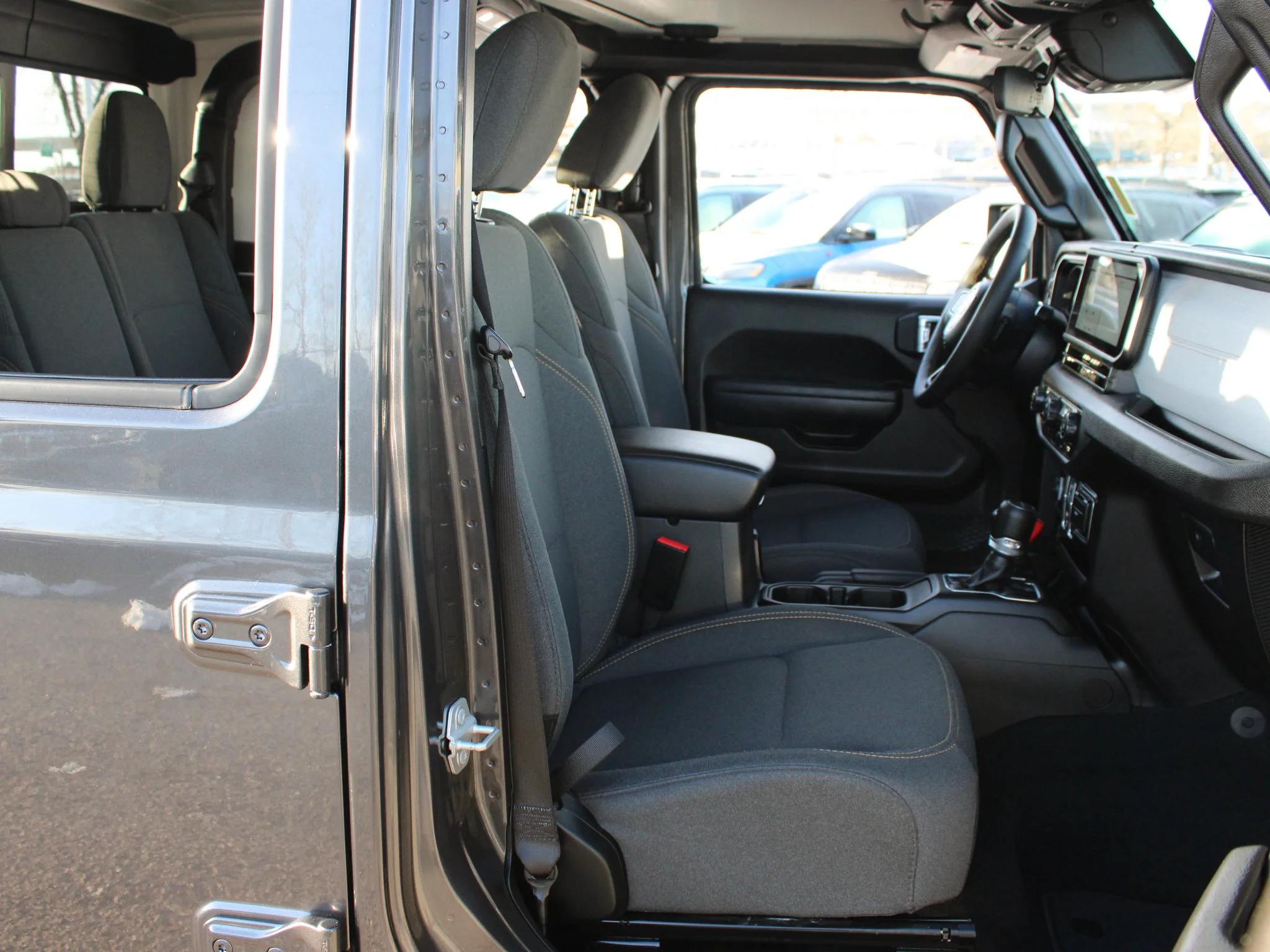 Certified Used 2024 Grey Jeep Sport S* 4x4, Heated Seats & Steering Wheel, Convenience Group, Adaptive Cruise image 18