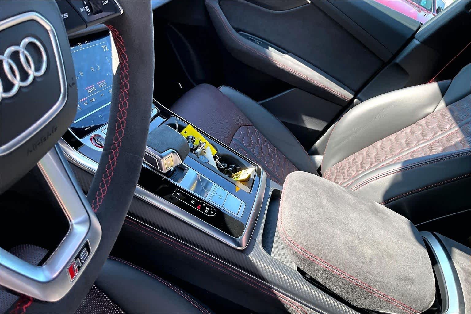 Used 2025 Mythos Black Metallic Audi performance image 17