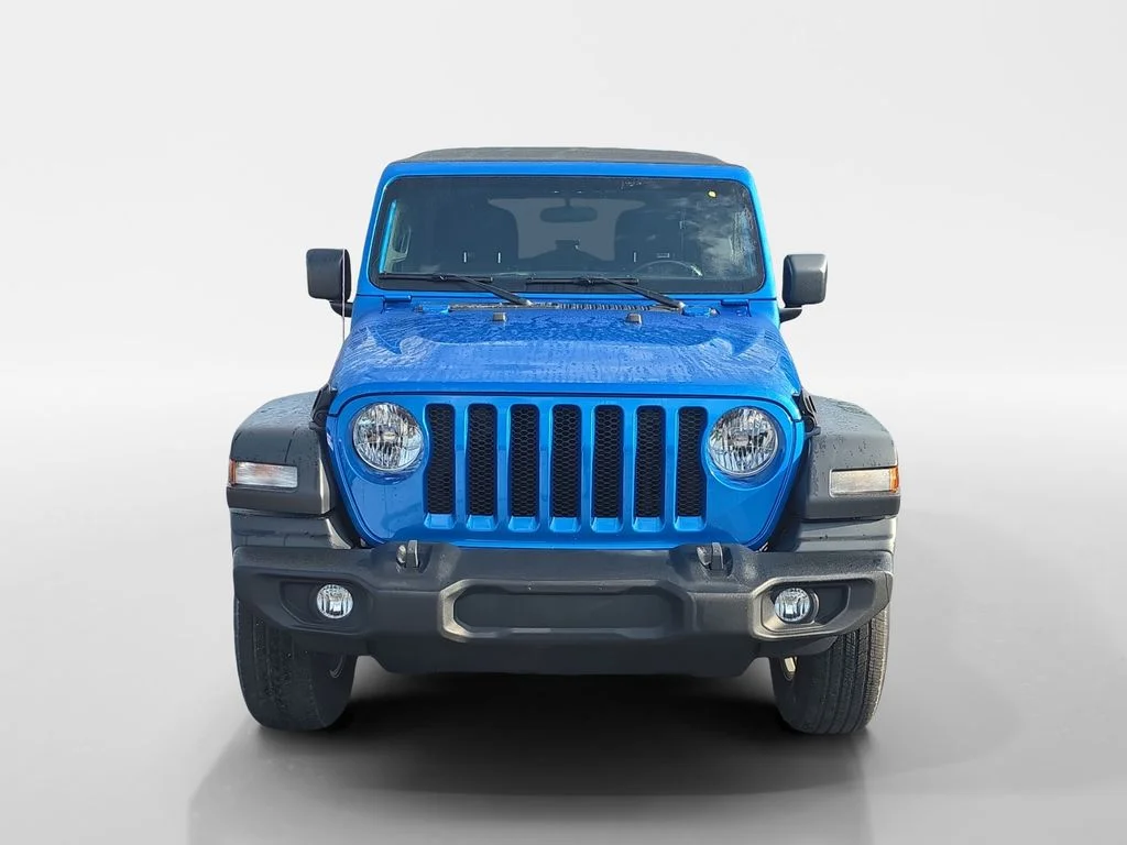 Used 2022 Blue Jeep Unlimited Sport S image 3