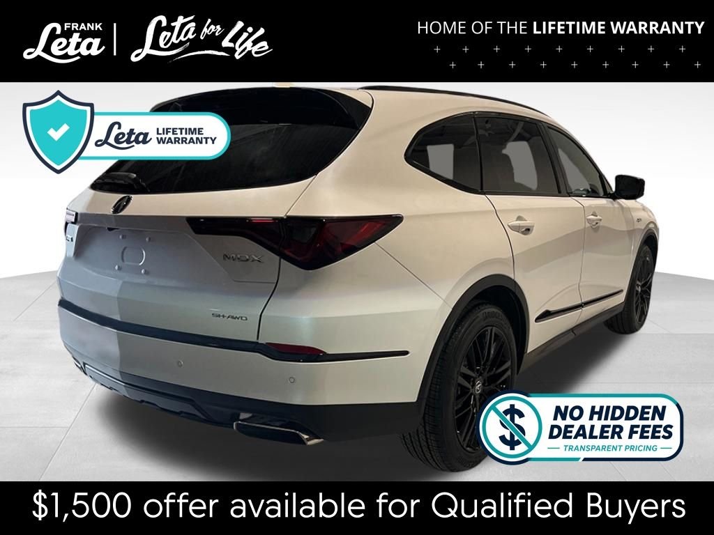 New 2026 Platinum White Pearl Acura w/A-Spec Advance Package image 9