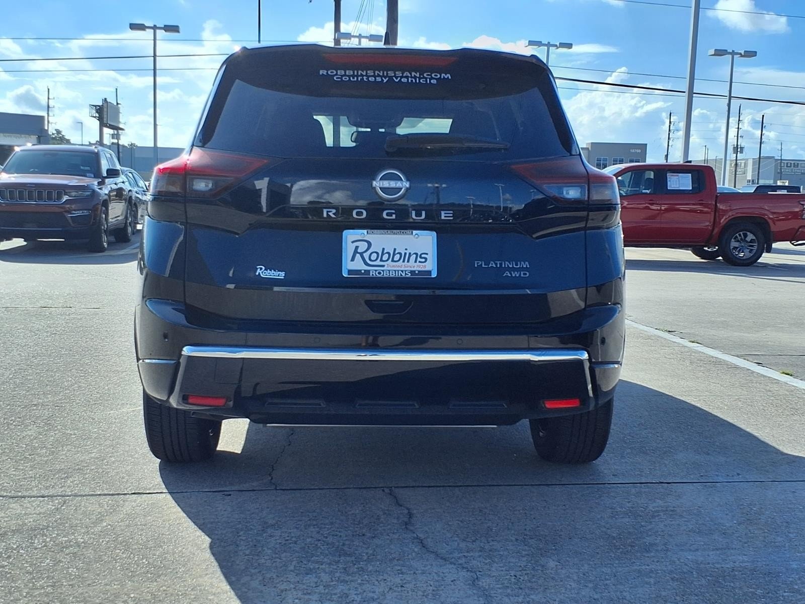 2026 Nissan Rogue Platinum Black at Robbins Nissan