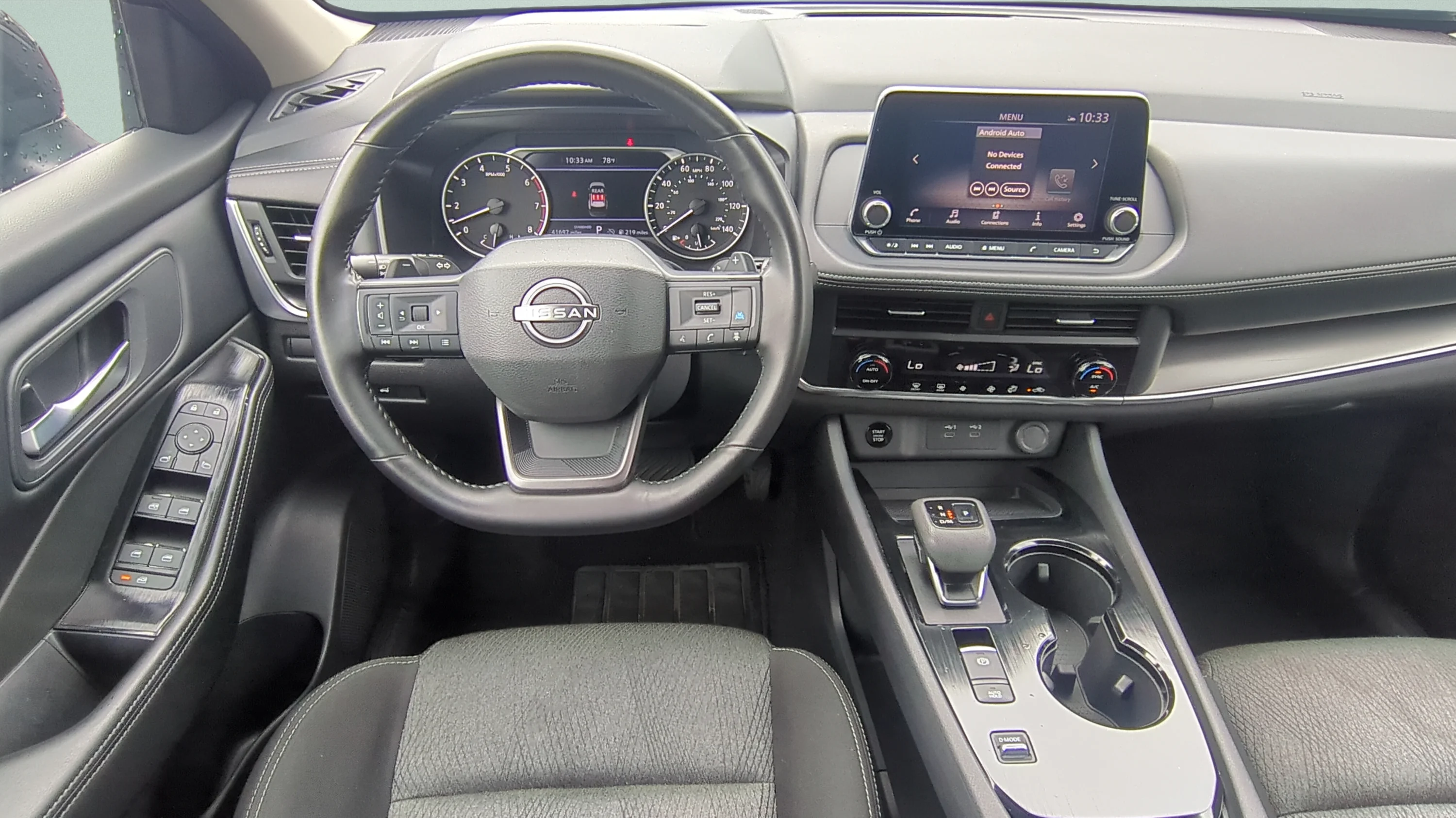 Used 2025 Super Black Nissan SV image 13