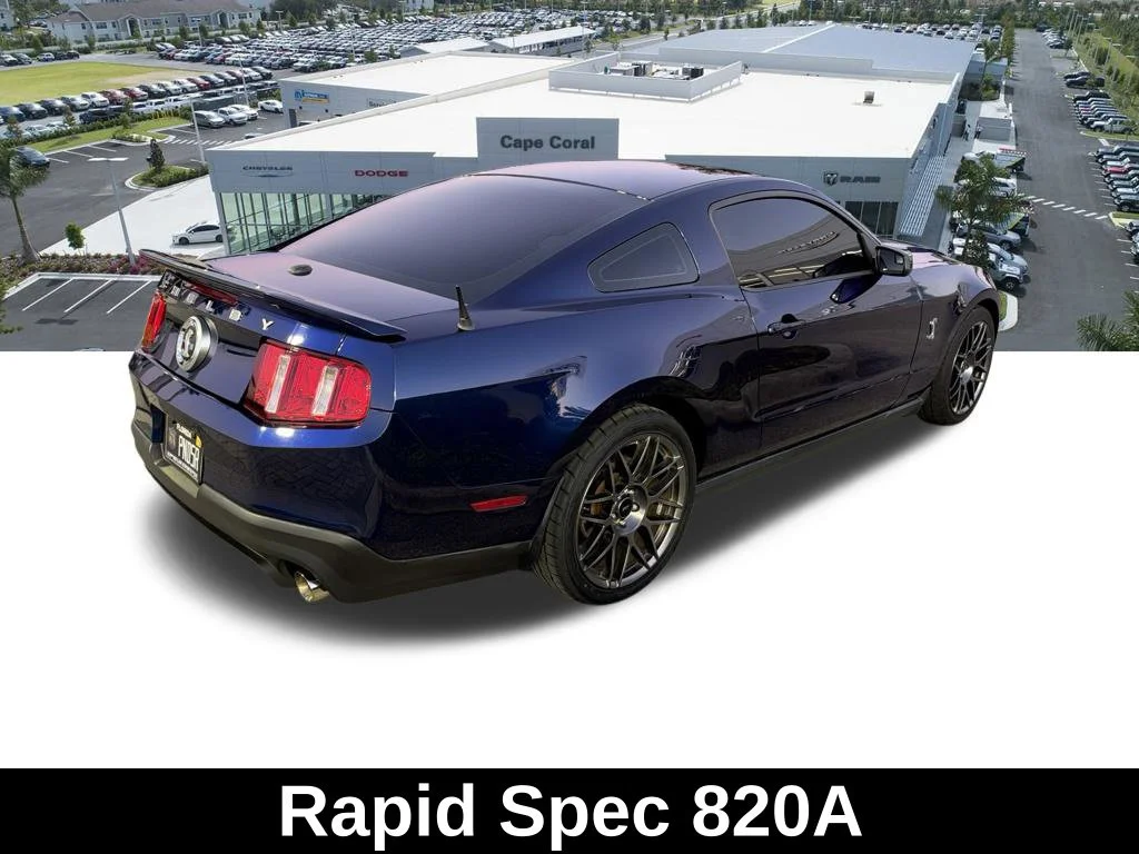 Used 2011 Blue Ford Shelby GT500 image 4