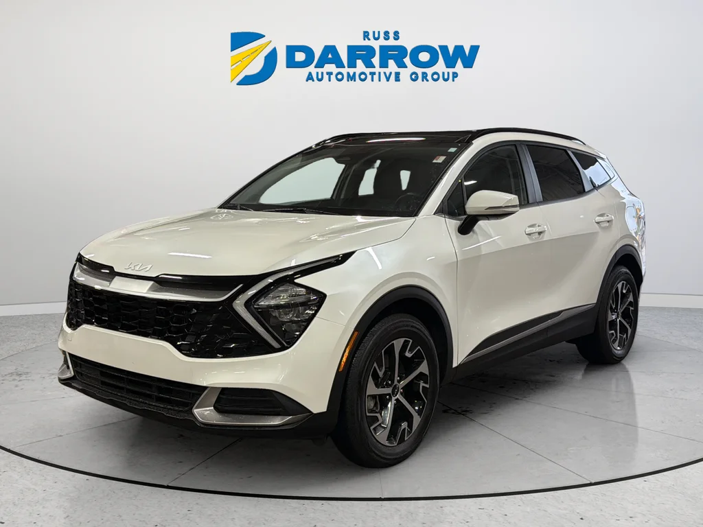 Used 2023 White Kia EX image 1