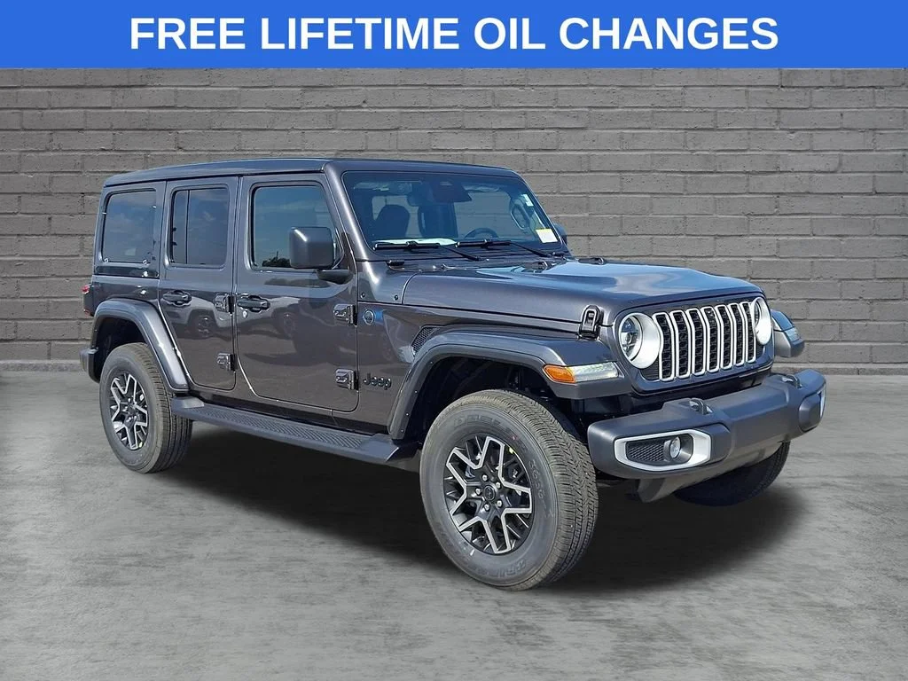 New 2027 Granite Crystal Metallic Clearcoat Jeep Sahara image 1