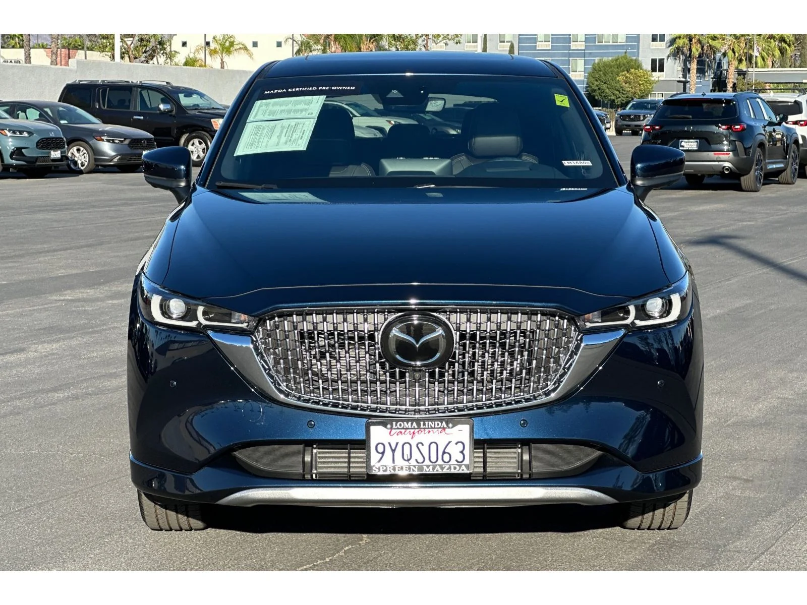 Used 2025 Deep Crystal Blue Mica Mazda 2.5 Turbo Signature image 10
