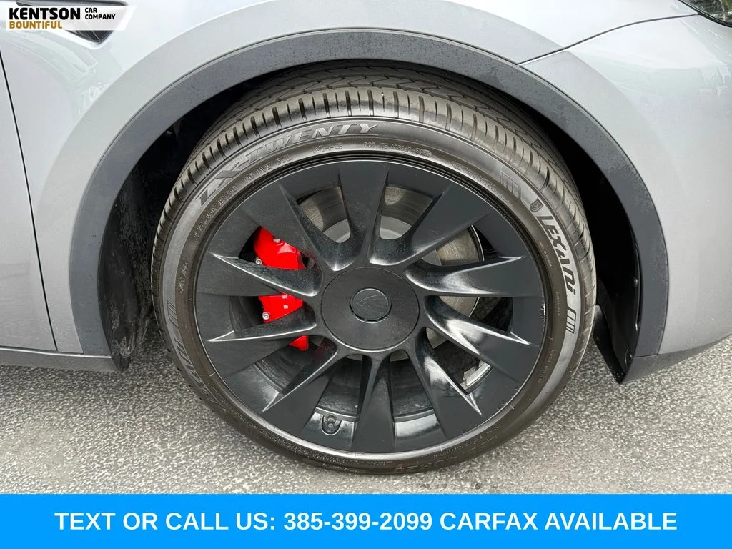 Used 2024 Gray Tesla Performance image 12
