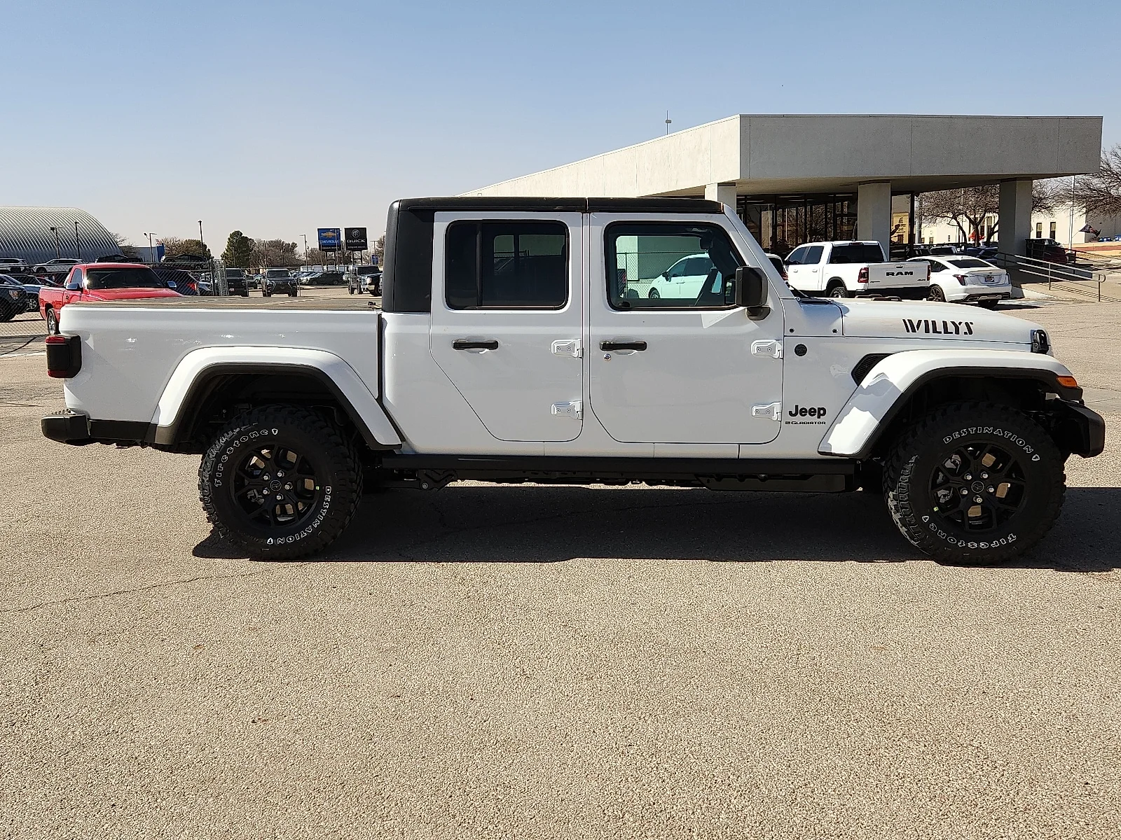 New 2026 Bright White Clear-Coat  Paint Jeep WILLYS 4X4 image 5
