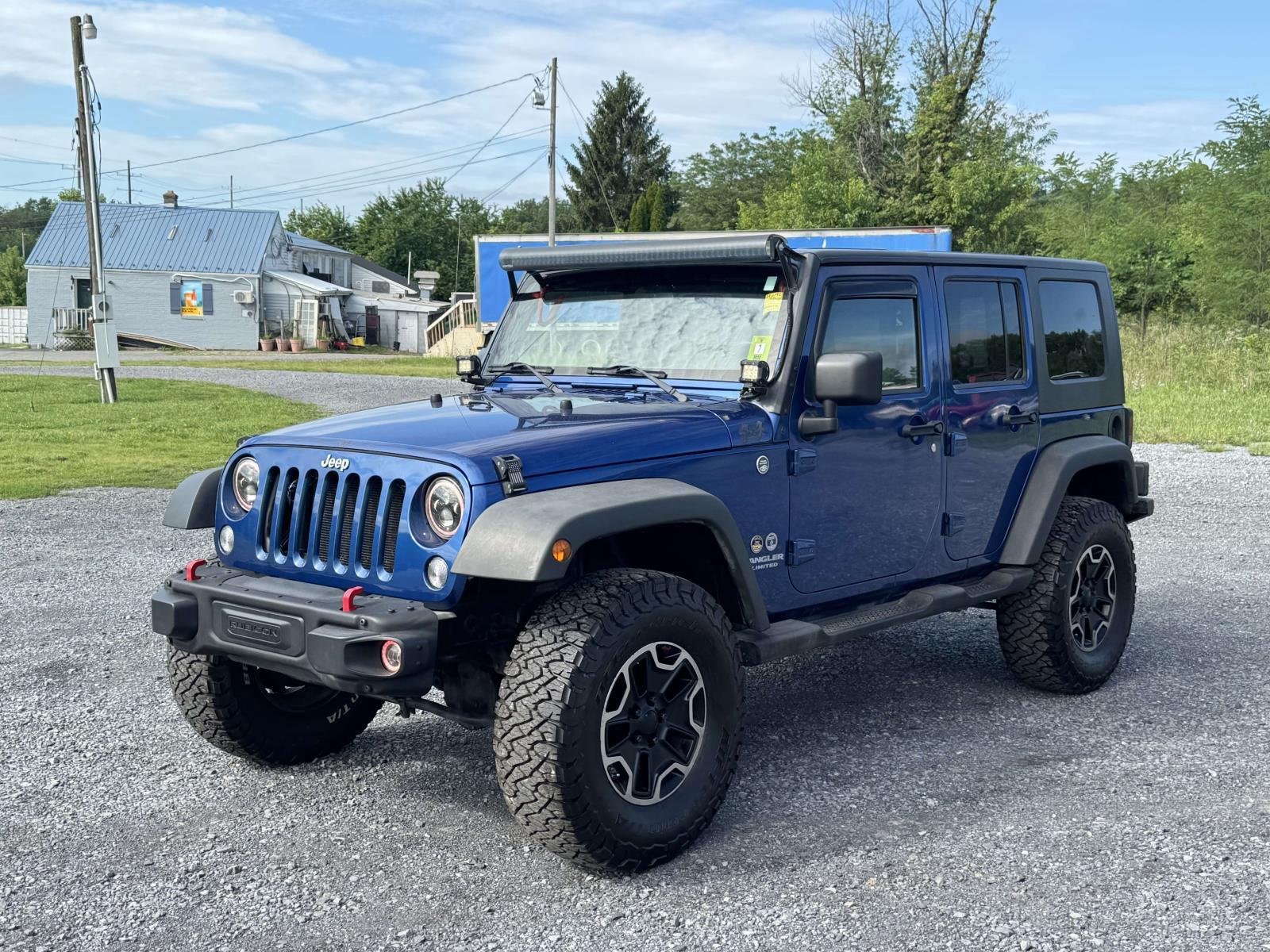 Used 2009 BLUE Jeep Rubicon image 24