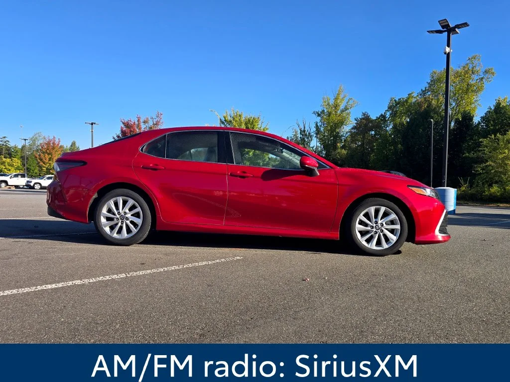 Certified Used 2023 Red Toyota LE image 2