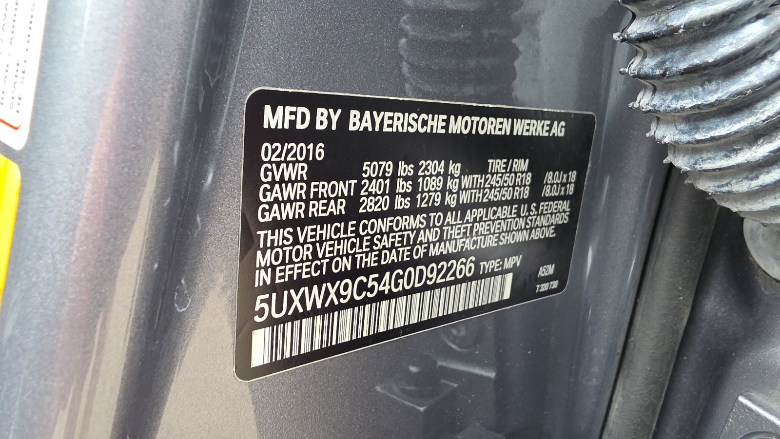 Used 2016 Gray BMW xDrive28i image 34