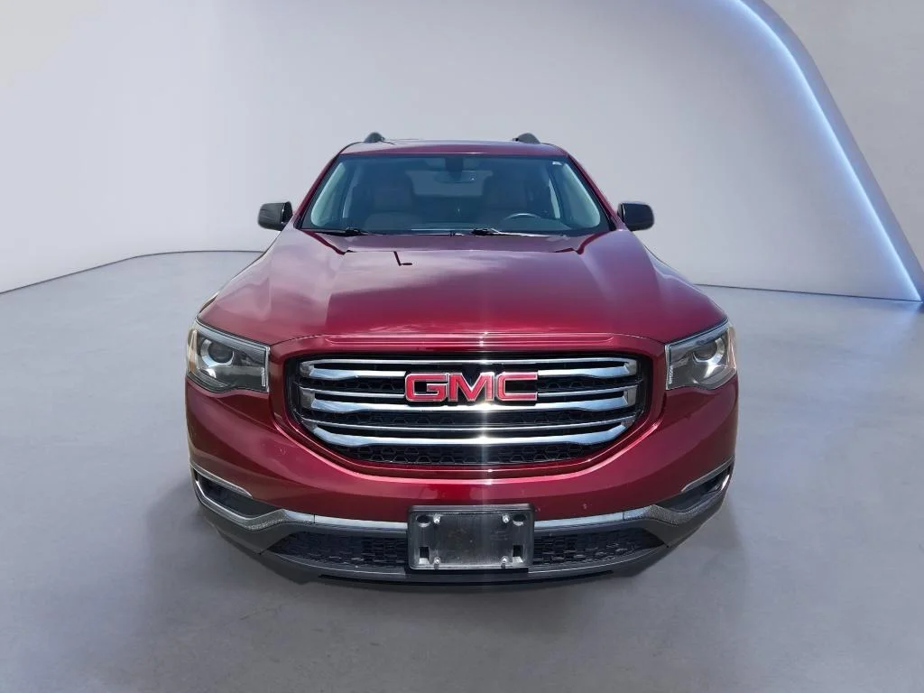 Used 2017 Crimson Red Tintcoat GMC SLT image 8