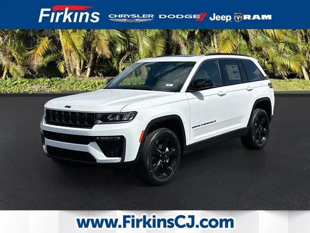 New 2026 Bright White Clearcoat Jeep Limited image 1