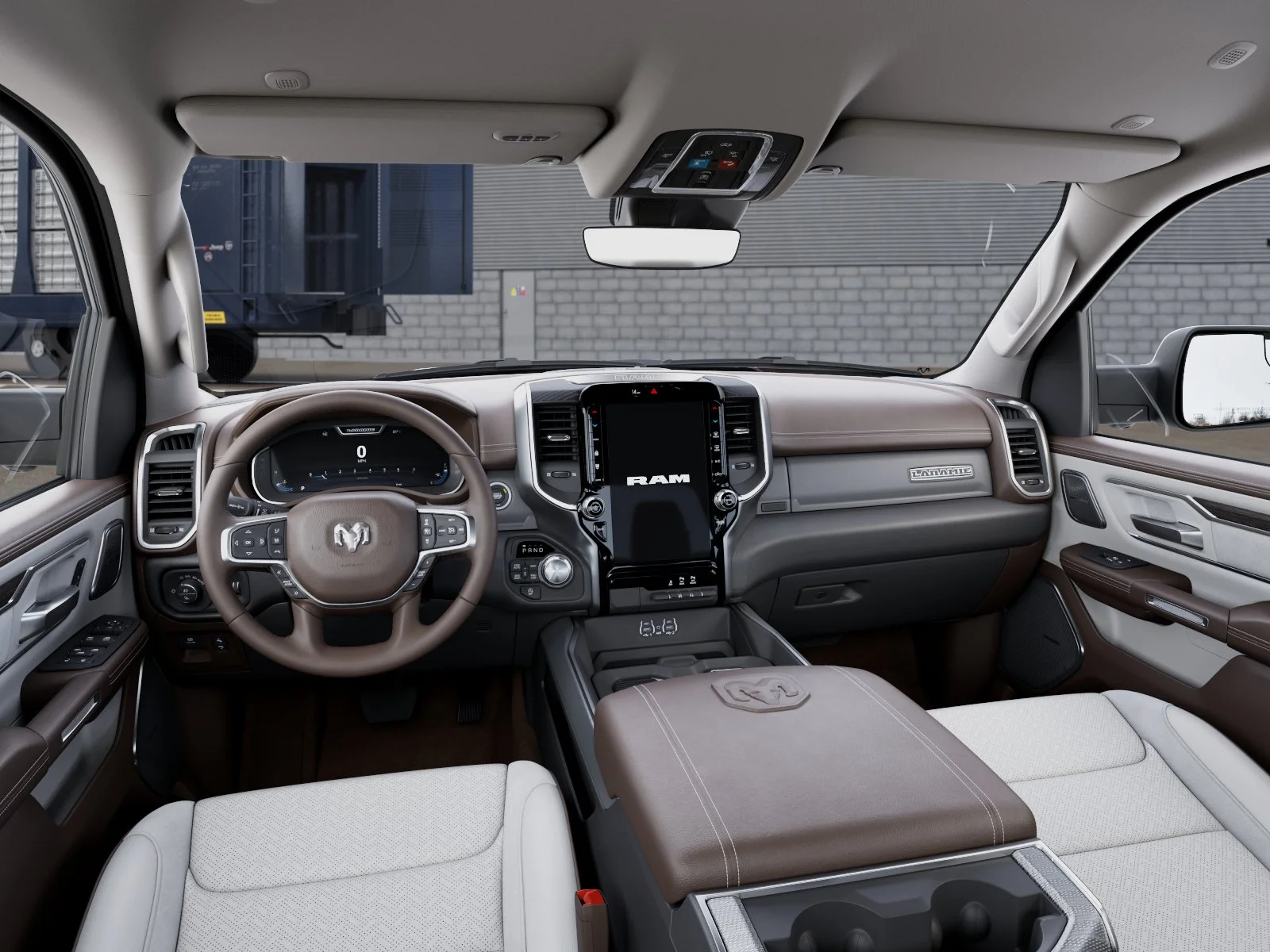 New 2027 Bright White Clear-Coat Exterior Paint RAM LARAMIE image 8