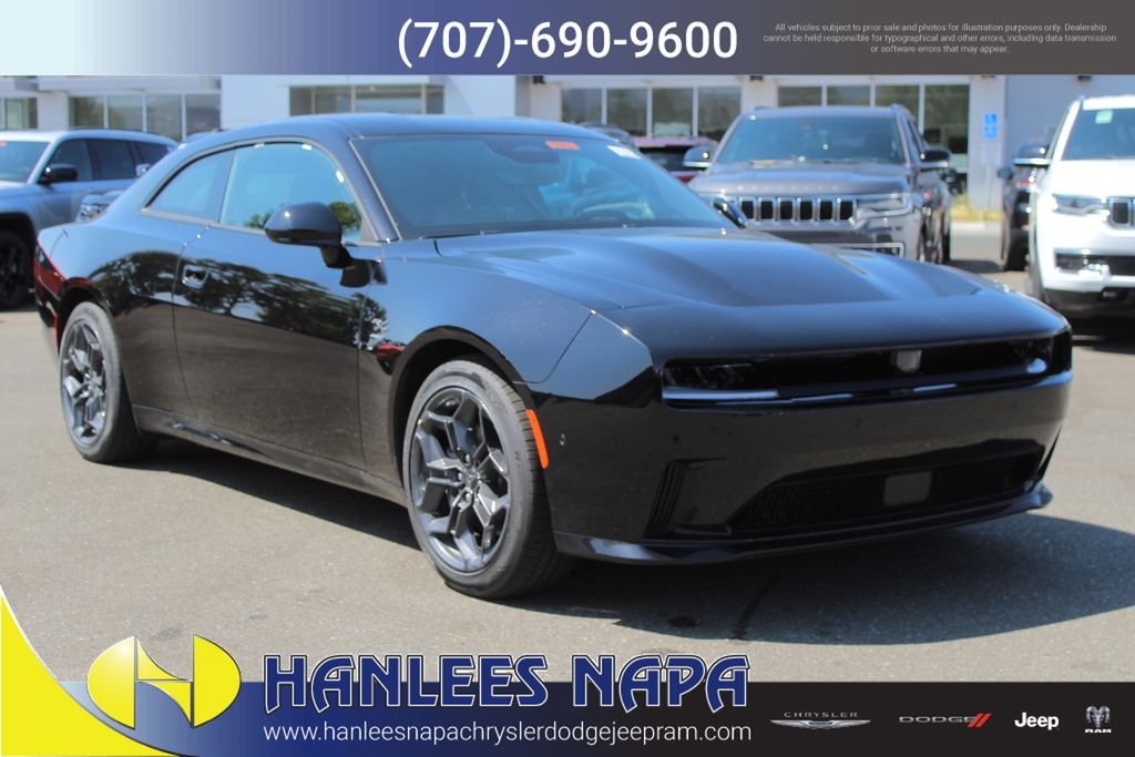 New 2025 Diamond Black Crystal Pearlcoat Dodge R/T image 4
