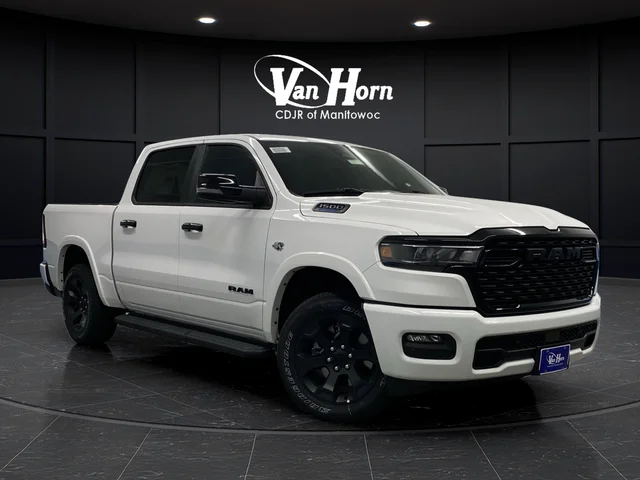 New 2026 Bright White Clear-Coat Exterior Paint RAM Big Horn/Lone Star image 47