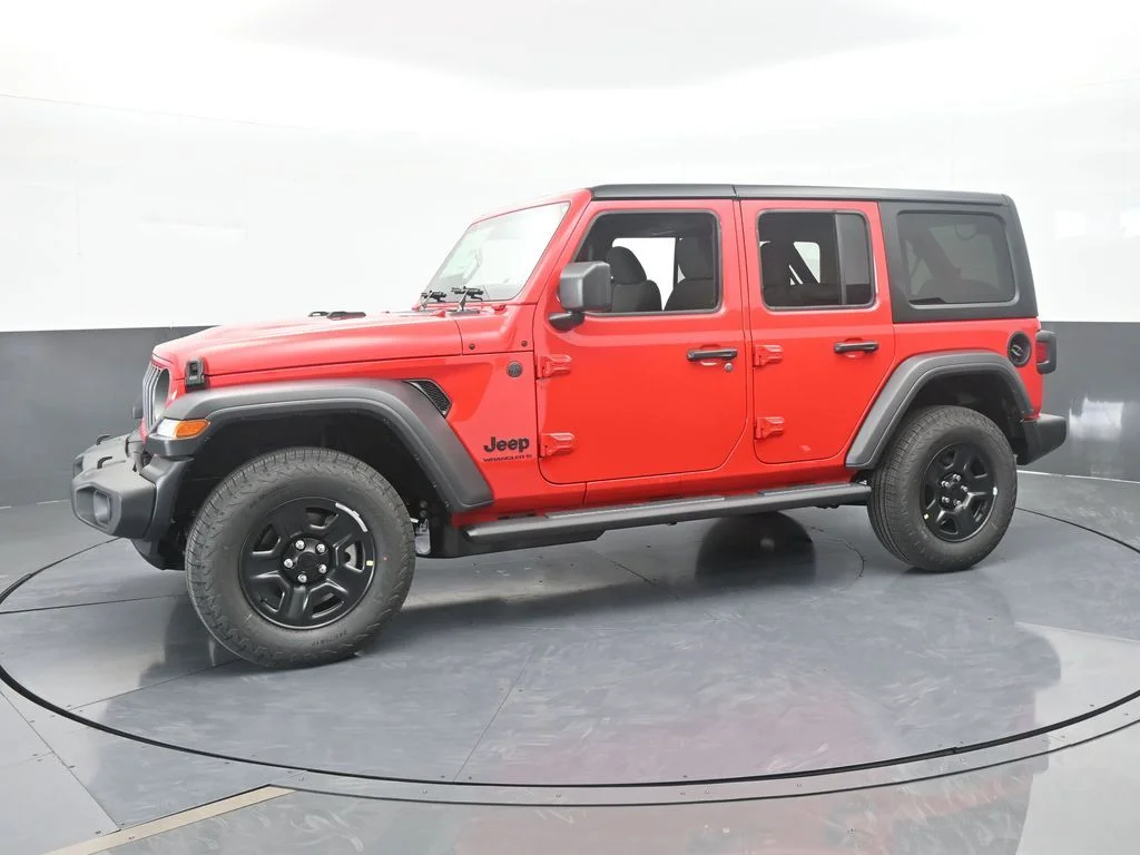 New 2026 Firecracker Red Clearcoat Jeep Sport image 2