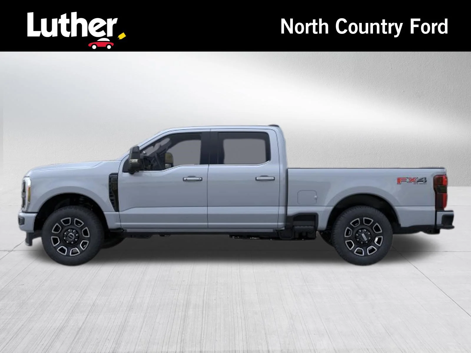 New 2026 Glacier Gray Metallic Tri-Coat Ford F-350® Platinum® image 3