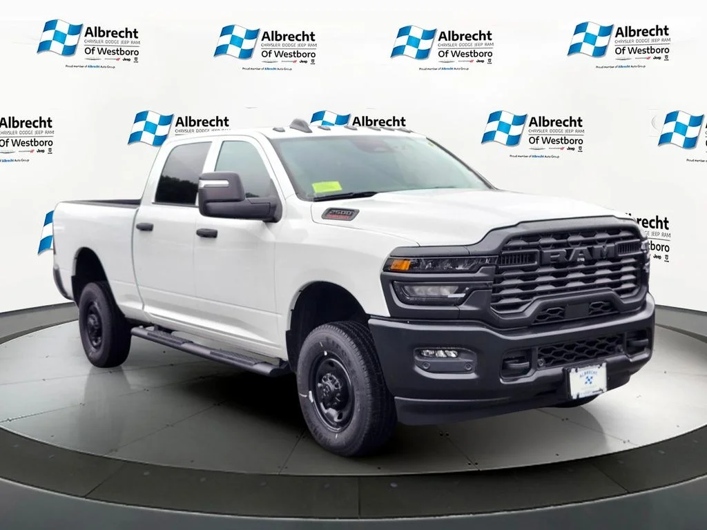 New 2026 Bright White Clear-Coat Exterior Paint RAM Tradesman image 7