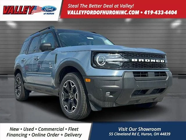 New 2026 Azure Gray Metallic Tri-Coat Ford Outer Banks® image 1