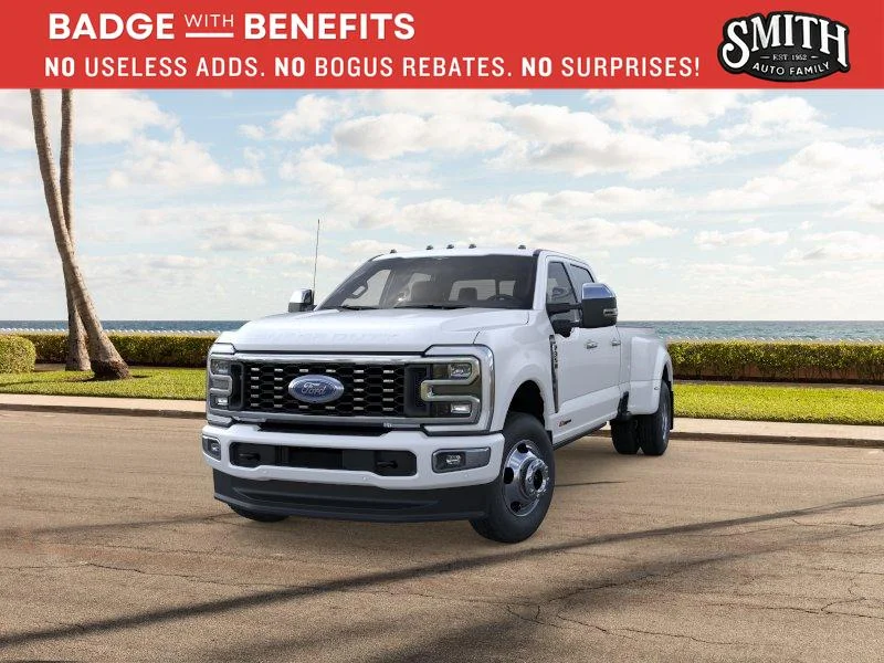 New 2026 Star White Metallic Tri-Coat Ford F-350® Platinum® image 3