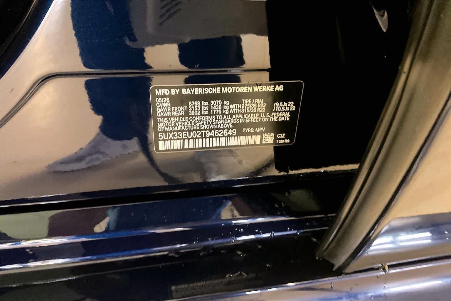 New 2026 Tanzanite Blue II Metallic BMW M60i image 18