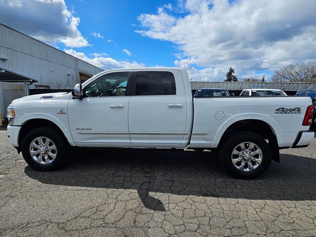 Certified Used 2022 Bright White Clearcoat Ram Limited image 4