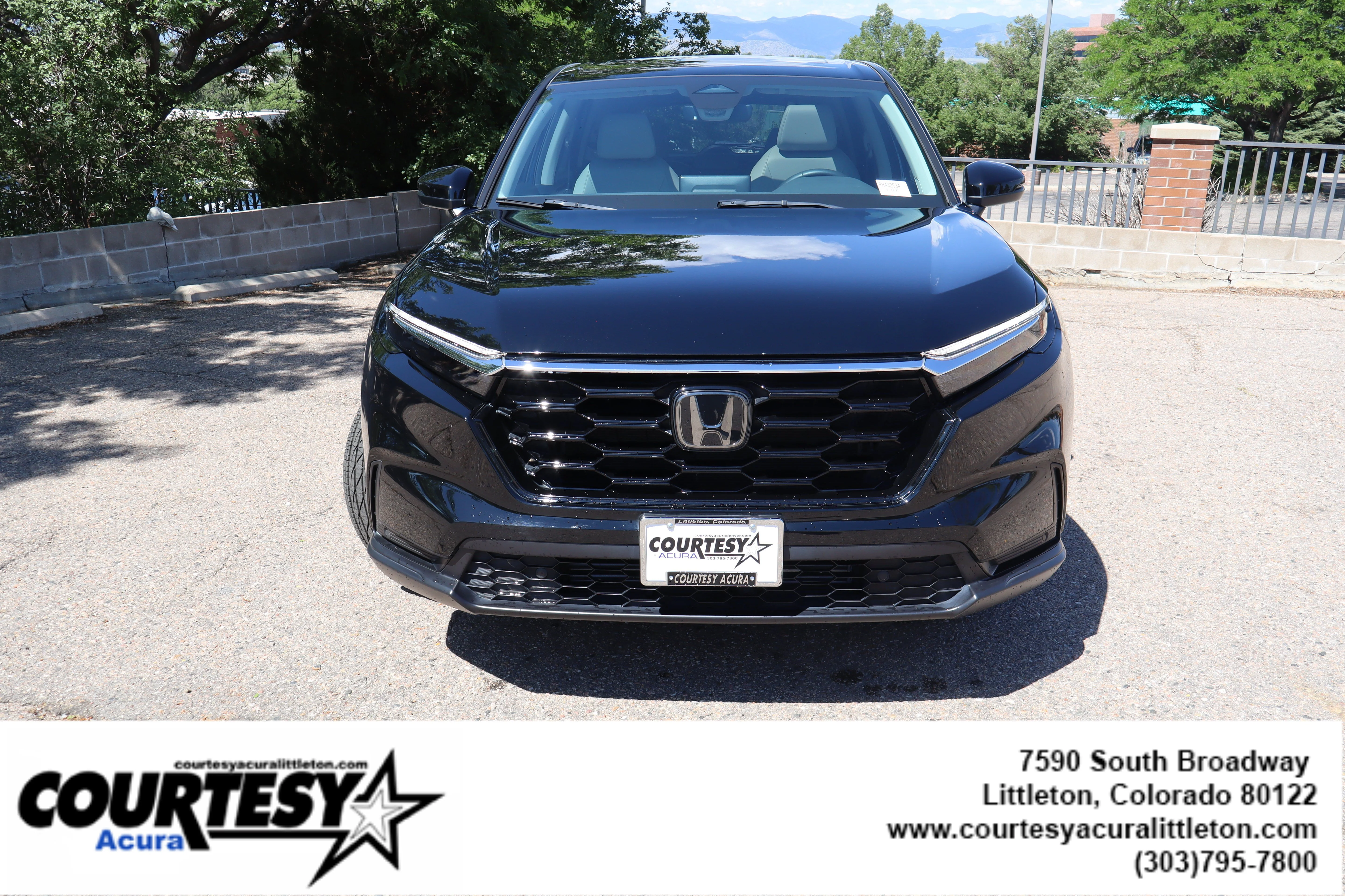 Used 2023 Crystal Black Pearl Honda EX-L image 2