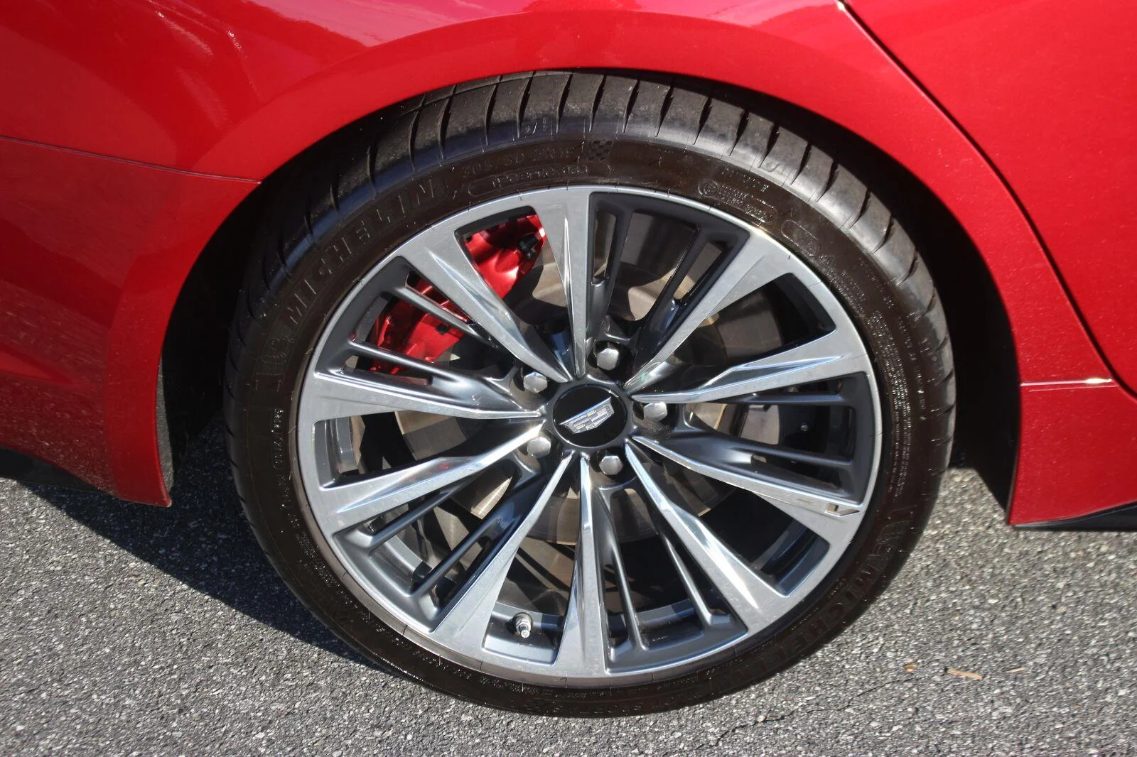 Used 2023 Radiant Red Tintcoat Cadillac V-Series Blackwing image 40