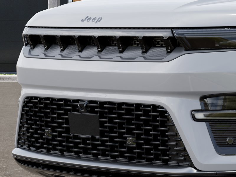 New 2026 Bright White Clearcoat Jeep Summit Obsidian image 11