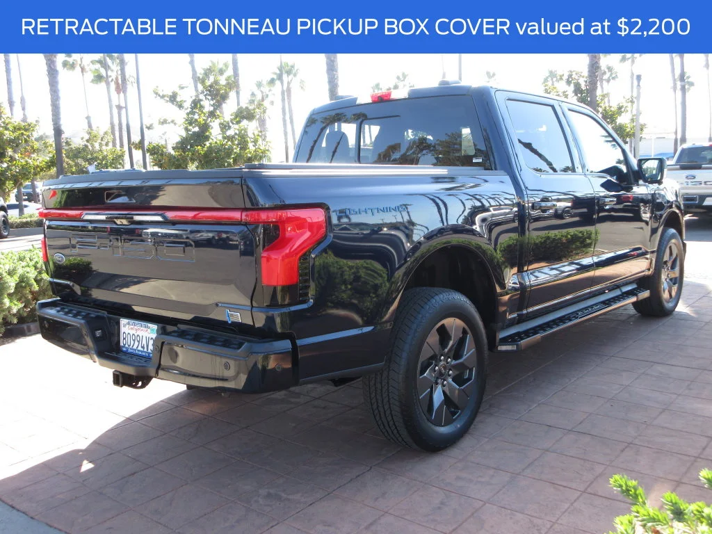 Certified Used 2023 Antimatter Blue Metallic Ford Lariat image 4