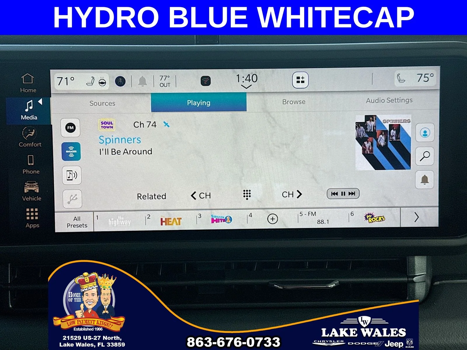 New 2026 Hydro Blue Pearl-Coat Exterior Paint Jeep  image 13