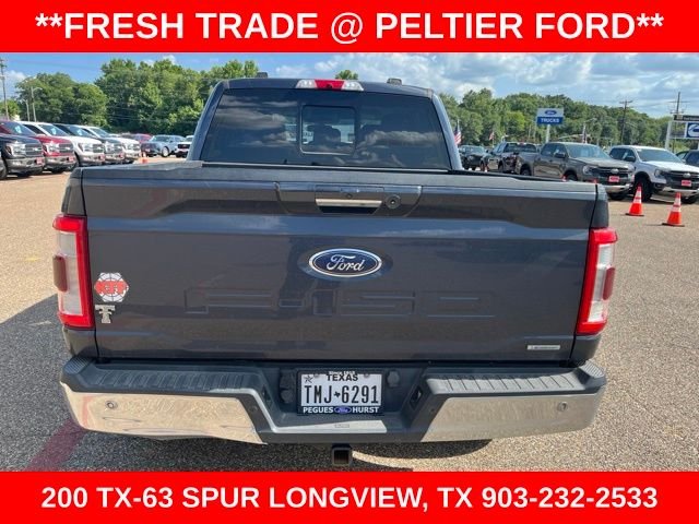 Used 2021 Blue Ford Lariat image 8