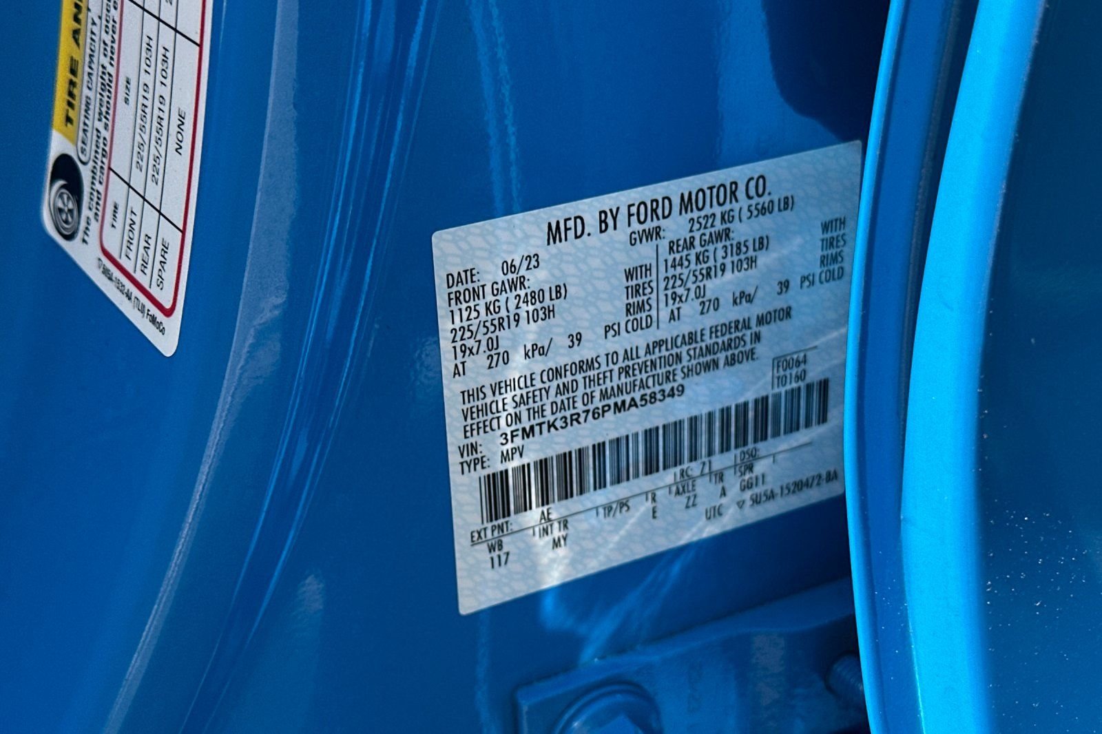 Used 2023 Blue Ford Premium image 32