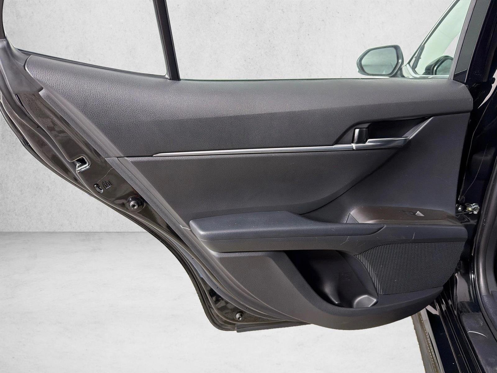 Certified Used 2021 Midnight Black Metallic Toyota SE image 21