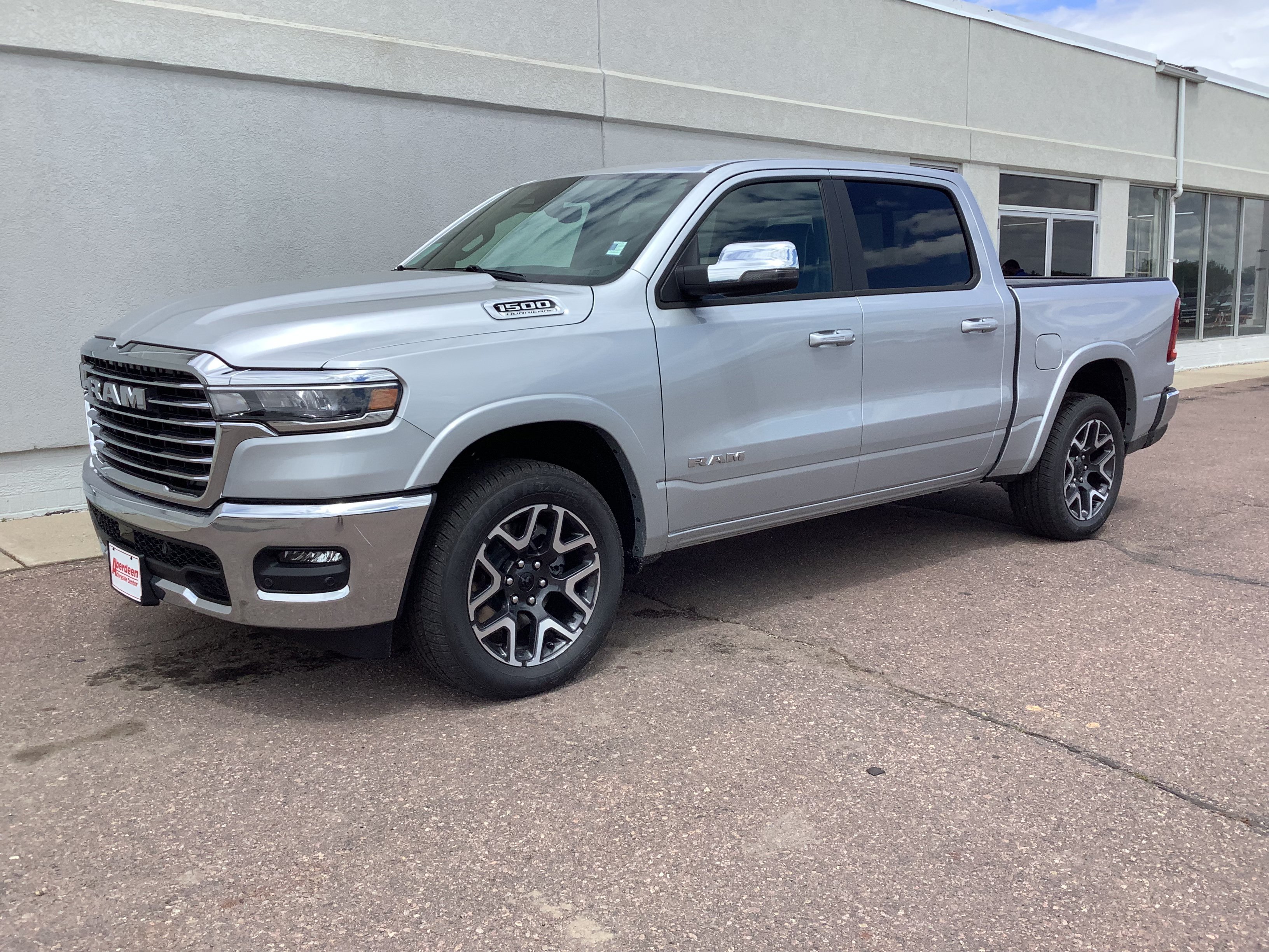 New 2026 Silver Zynith Exterior Paint RAM Laramie image 2