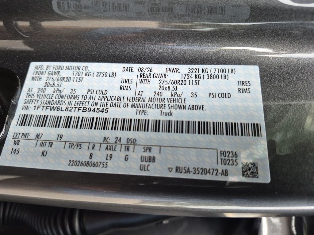 New 2026 Carbonized Gray Metallic Ford King Ranch® image 32