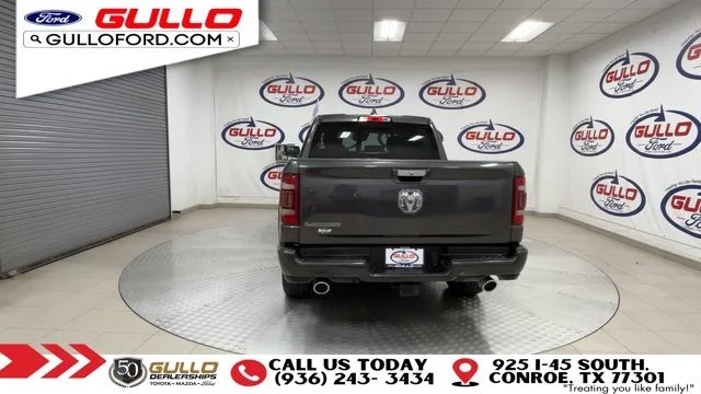 Certified Used 2021 Granite Crystal Clearcoat Metallic Ram Laramie image 7