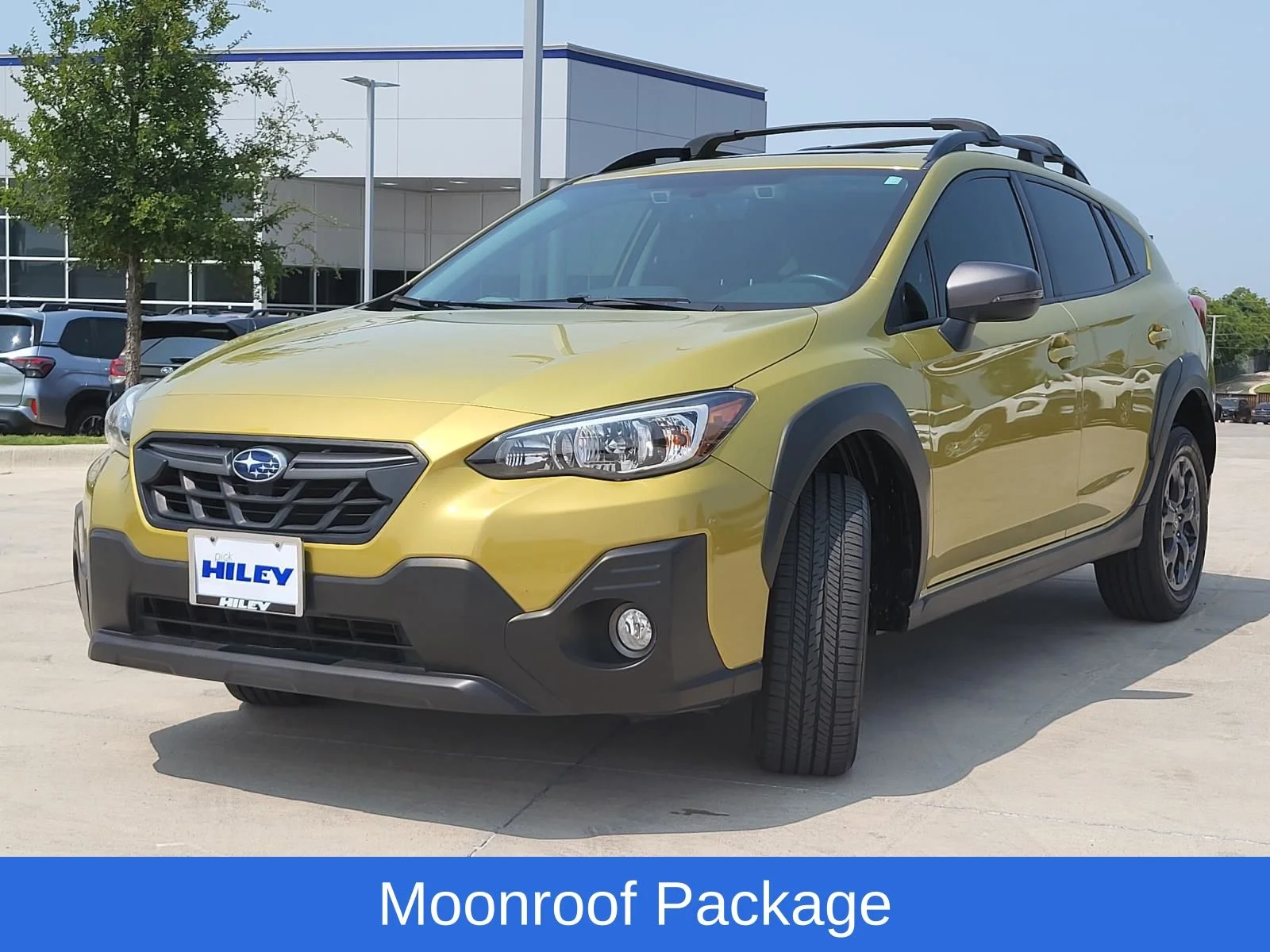 Used 2021 Yellow Subaru Sport image 2