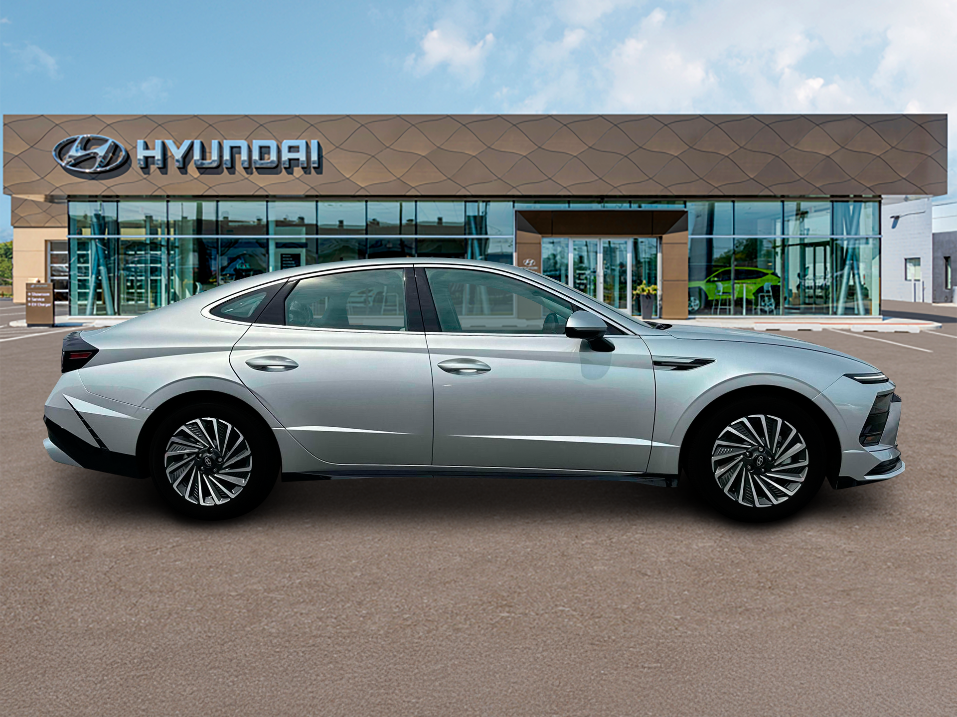 New 2025 Silver Hyundai SEL image 9