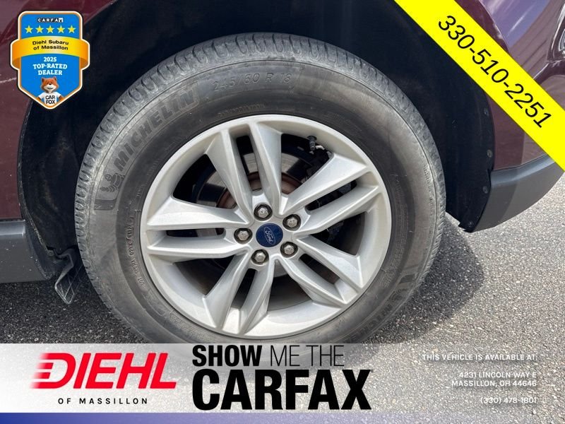 Used 2018 Red Ford SEL image 10